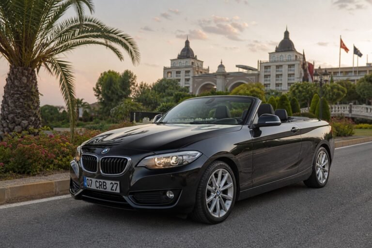 Kadriye Convertible Car Rental: BMW and MINI Options