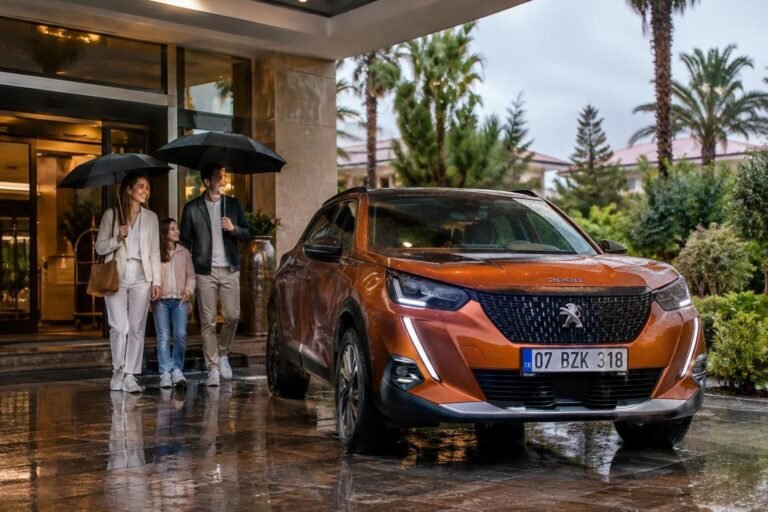 Belek Rent a Car with Hotel Delivery on Rainy Days