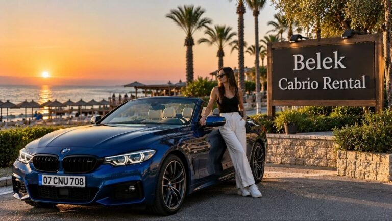 Belek Cabrio Kiralama: BMW 2 Serisi Cabrio ile Sürüş Rehberi